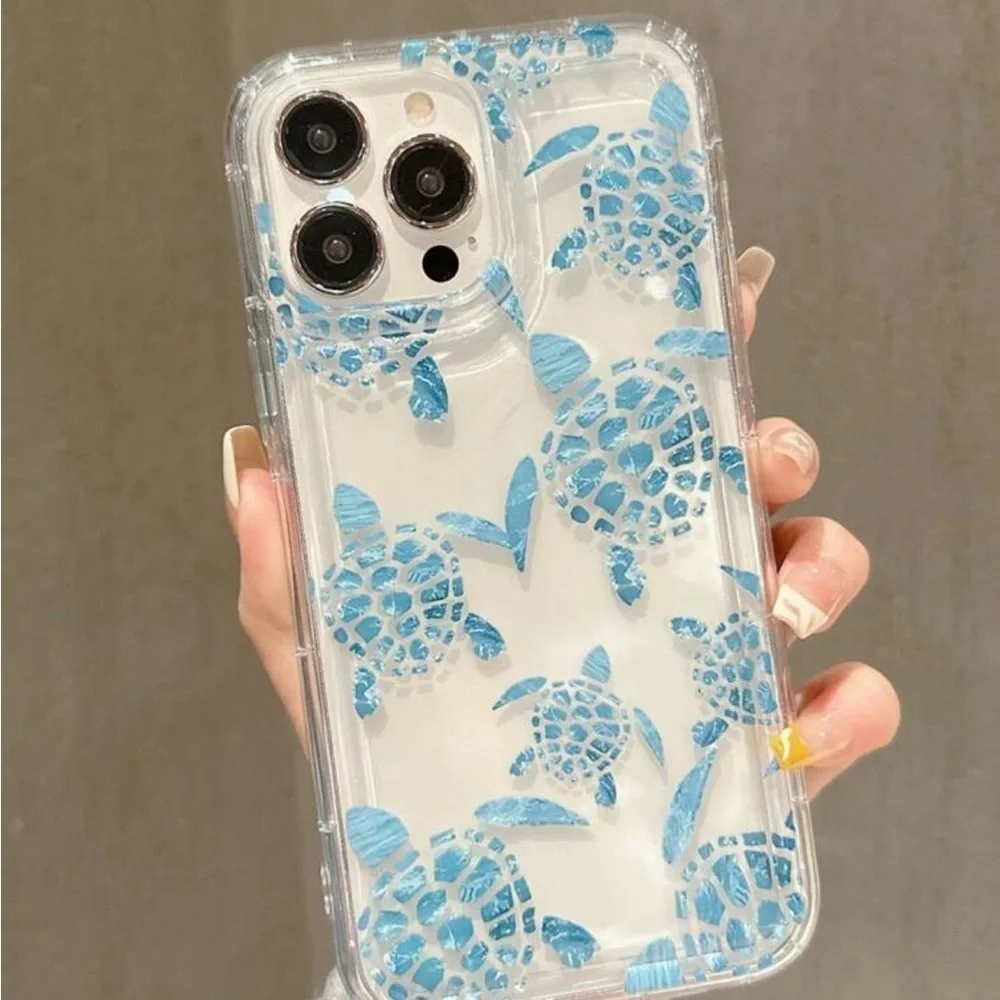 ⚠️Clearance iPhone 15/Pro/Pro Max Sea Turtle Phone Case - Picture 1 of 4
